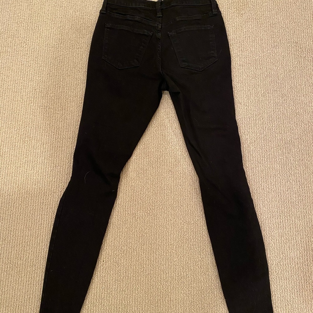 Universal Thread Black Mid Rise Skinny Jeans - Picture 4 of 4